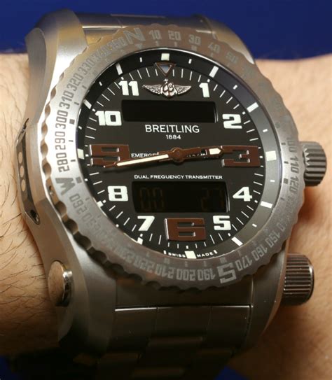 breitling emergency wrist watch